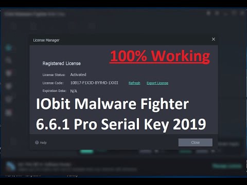 Iobit Malware Fighter 6.6.1 Serial